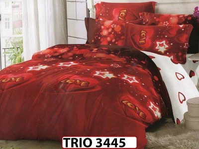 Lenjerie din finet  6 piese  - TRIO3445 Lenjerie din finet  6 piese  - TRIO3445