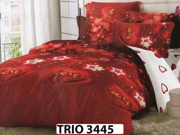 Lenjerie din finet  6 piese  - TRIO3445 Lenjerie din finet  6 piese  - TRIO3445