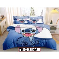 Lenjerie din finet  6 piese  - TRIO3446