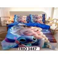 Lenjerie din finet  6 piese  - TRIO3447