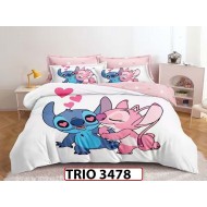 Lenjerie din finet  6 piese  - TRIO3478