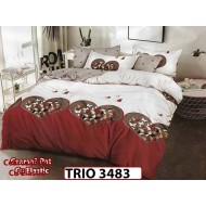 Lenjerie din finet  6 piese cu elastic - TRIO3483