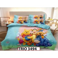 Lenjerie din finet  6 piese  - TRIO3494