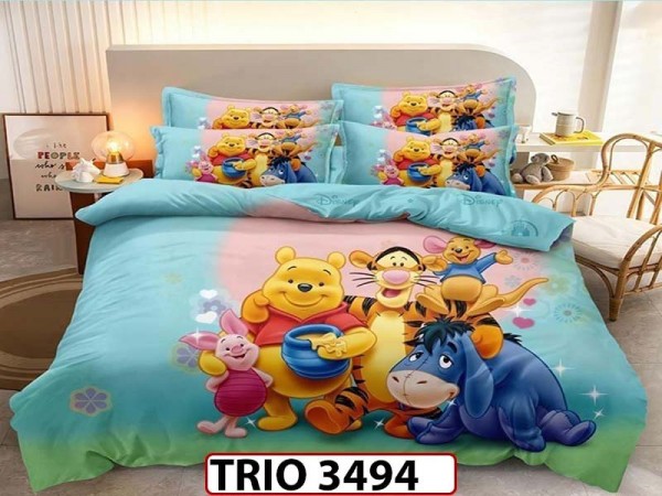 Lenjerie din finet  6 piese  - TRIO3494 Lenjerie din finet  6 piese  - TRIO3494