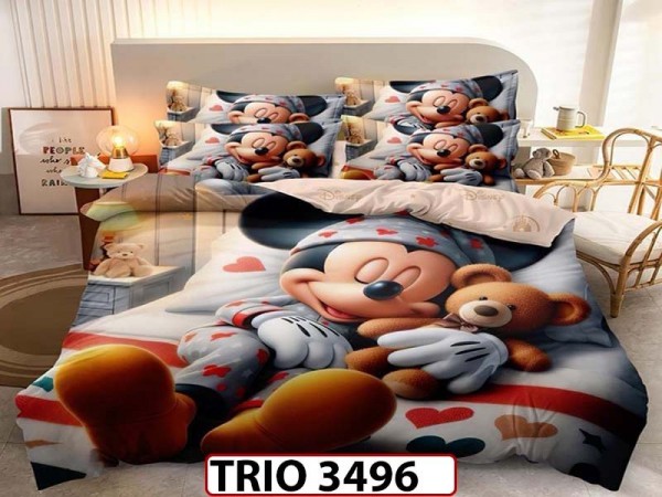 Lenjerie din finet  6 piese  - TRIO3496 Lenjerie din finet  6 piese  - TRIO3496