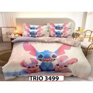 Lenjerie din finet  6 piese  - TRIO3499