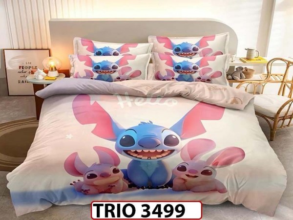 Lenjerie din finet  6 piese  - TRIO3499 Lenjerie din finet  6 piese  - TRIO3499