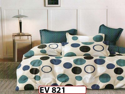 Lenjerie din bumbac Satinat 6 piese Casa New Concept - EV821