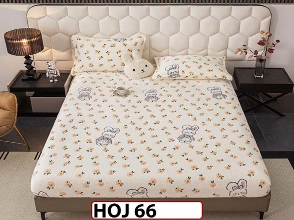 Husa de Pat + 2 Fete de Perne - Cocolino- Pat 2 Persoane - HOJ66