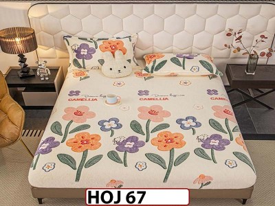 Husa de Pat + 2 Fete de Perne - Cocolino- Pat 2 Persoane - HOJ67