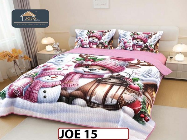 Cuvertura cu 3 piese IMPRIMATA DIGITAL -  JOE 15