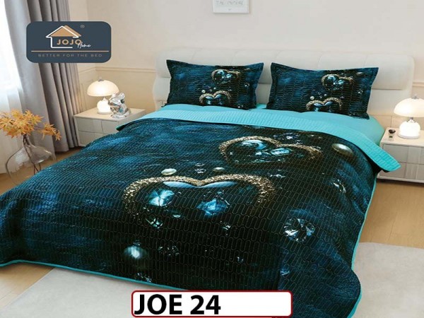 Cuvertura cu 3 piese IMPRIMATA DIGITAL -  JOE 24