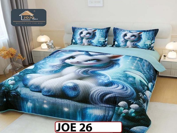 Cuvertura cu 3 piese IMPRIMATA DIGITAL -  JOE 26