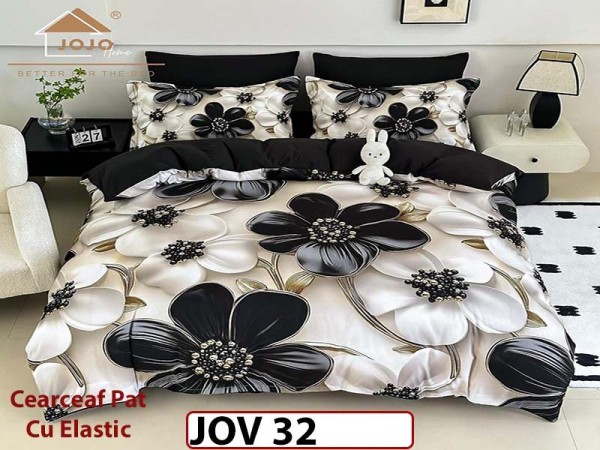 Lenjerie 5D din Finet 6 piese cu Elastic - JOV 32
