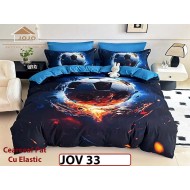 Lenjerie 5D din Finet 6 piese cu Elastic - JOV 33