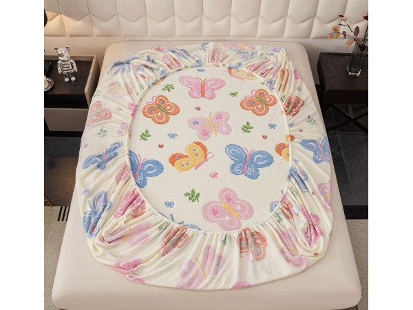 Husa de Pat + 2 Fete de Perne - Cocolino- Pat 2 Persoane - HOJ61