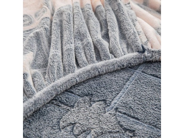 Husa de Pat + 2 Fete de Perne - Cocolino- Pat 2 Persoane - HOJ64