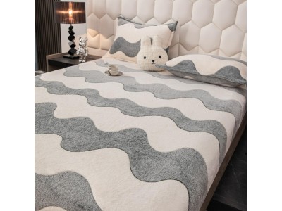 Husa de Pat + 2 Fete de Perne - Cocolino- Pat 2 Persoane - HOJ65