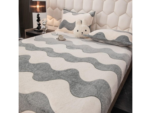 Husa de Pat + 2 Fete de Perne - Cocolino- Pat 2 Persoane - HOJ65