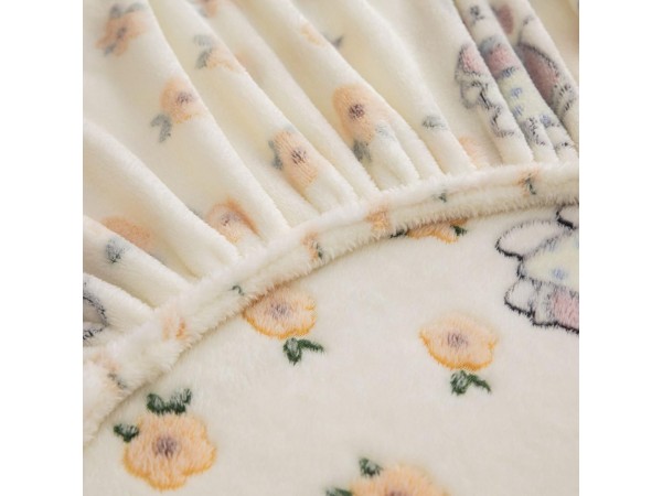 Husa de Pat + 2 Fete de Perne - Cocolino- Pat 2 Persoane - HOJ66