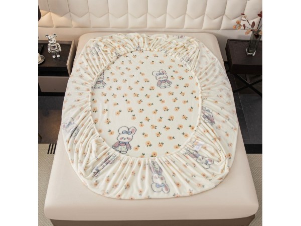 Husa de Pat + 2 Fete de Perne - Cocolino- Pat 2 Persoane - HOJ66