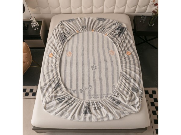 Husa de Pat + 2 Fete de Perne - Cocolino- Pat 2 Persoane - HOJ44