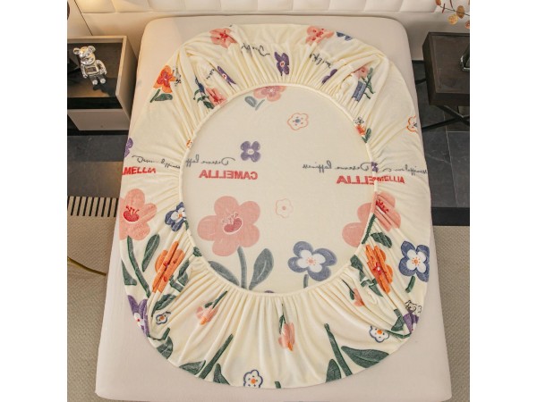 Husa de Pat + 2 Fete de Perne - Cocolino- Pat 2 Persoane - HOJ67