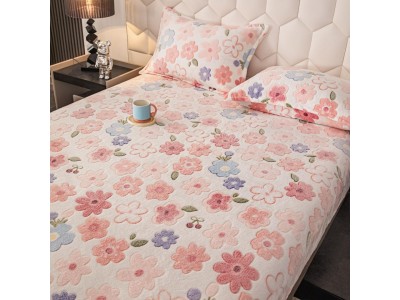 Husa de Pat + 2 Fete de Perne - Cocolino- Pat 2 Persoane - HOJ68