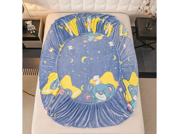 Husa de Pat + 2 Fete de Perne - Cocolino- Pat 2 Persoane - HOJ69