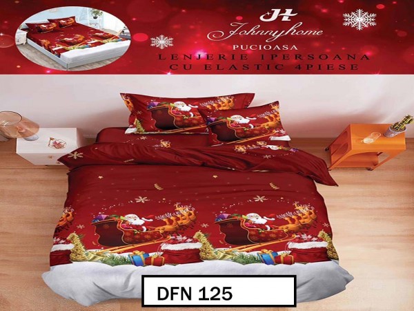 Lenjerie din finet 4 piese o persoana Cod - DFN
