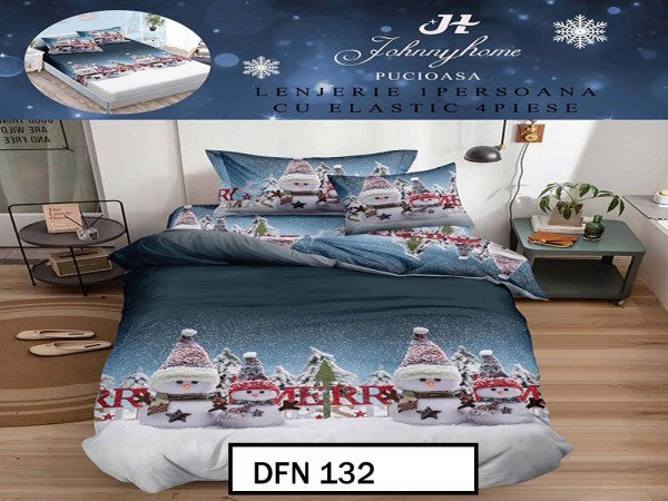 Lenjerie din finet 4 piese o persoana Cod - DFN
