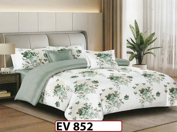 Lenjerie din bumbac Satinat 6 piese Casa New Concept - EV852