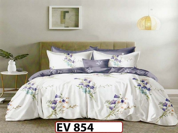 Lenjerie din bumbac Satinat 6 piese Casa New Concept - EV854