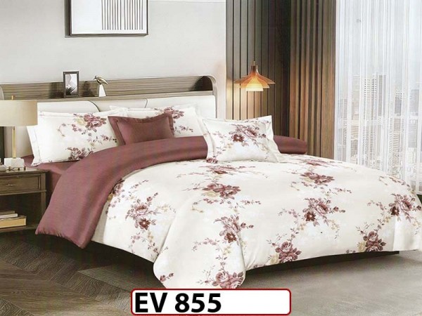 Lenjerie din bumbac Satinat 6 piese Casa New Concept - EV855