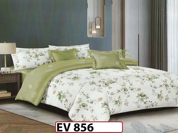 Lenjerie din bumbac Satinat 6 piese Casa New Concept - EV856