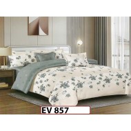 Lenjerie din bumbac Satinat 6 piese Casa New Concept - EV857