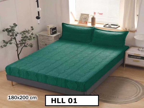 Husa de Pat + 2 Fete de Perne - Cocolino- Pat 2 Persoane - HLL01