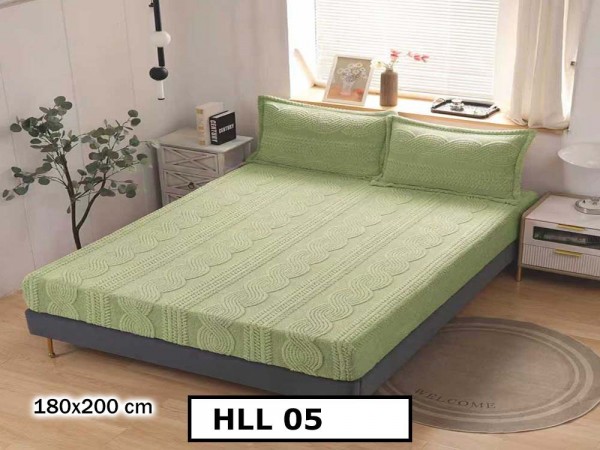 Husa de Pat + 2 Fete de Perne - Cocolino- Pat 2 Persoane - HLL05