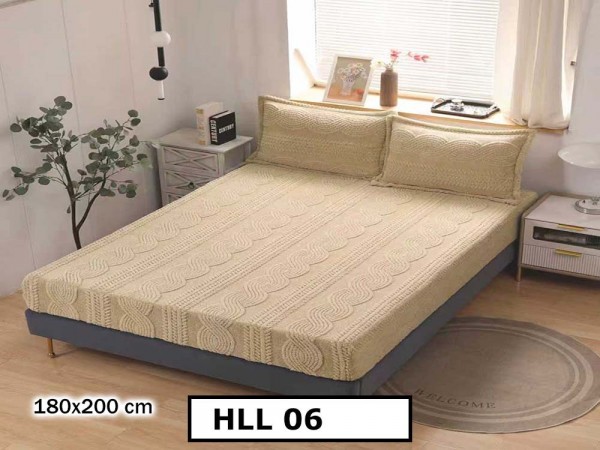 Husa de Pat + 2 Fete de Perne - Cocolino- Pat 2 Persoane - HLL06