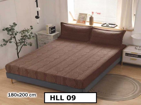 Husa de Pat + 2 Fete de Perne - Cocolino- Pat 2 Persoane - HLL09