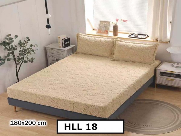 Husa de Pat + 2 Fete de Perne - Cocolino- Pat 2 Persoane - HLL18