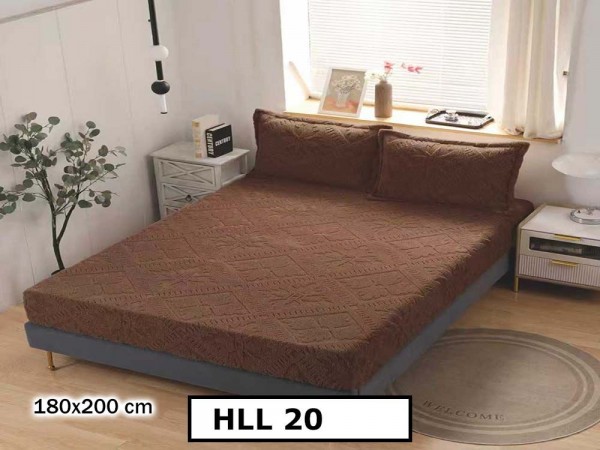 Husa de Pat + 2 Fete de Perne - Cocolino- Pat 2 Persoane - HLL20