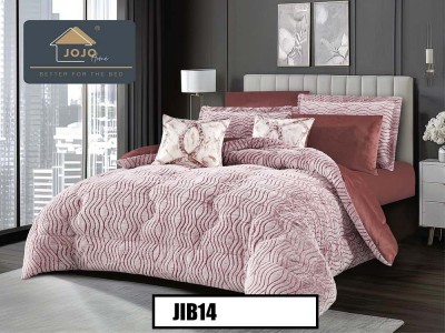 Lenjerie cu Pilota din Blanita artificiala de Iepure si cearceaf elastic din 6 piese - JIB14