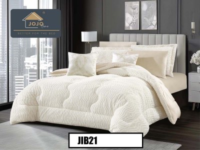 Lenjerie cu Pilota din Blanita artificiala de Iepure si cearceaf elastic din 6 piese - JIB21