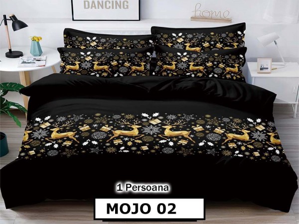 Lenjerie din finet 4 piese o persoana Cod - MOJO