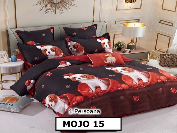 Lenjerie din finet 4 piese o persoana Cod - MOJO