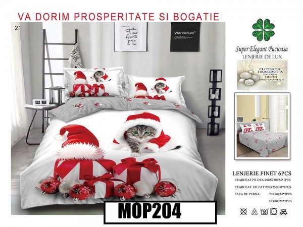 Lenjerie din Finet 6 piese  - MOP