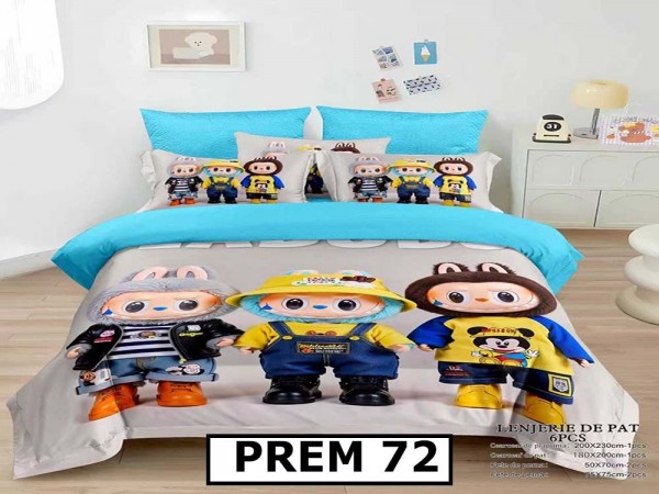 Lenjerie din finet  6 piese - PREM72