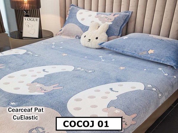 Lenjerie De Pat COCOLINO  cu Elastic 4 piese - COCOJ01