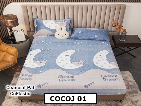 Lenjerie De Pat COCOLINO  cu Elastic 4 piese - COCOJ01